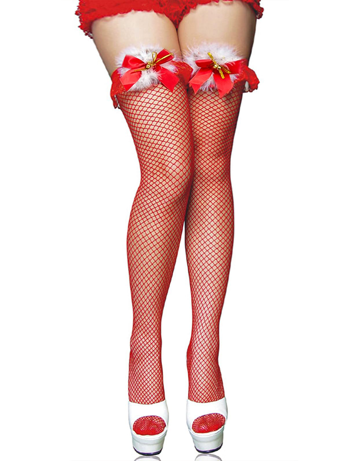 Women's Christmas Over-the-Knee Stocking